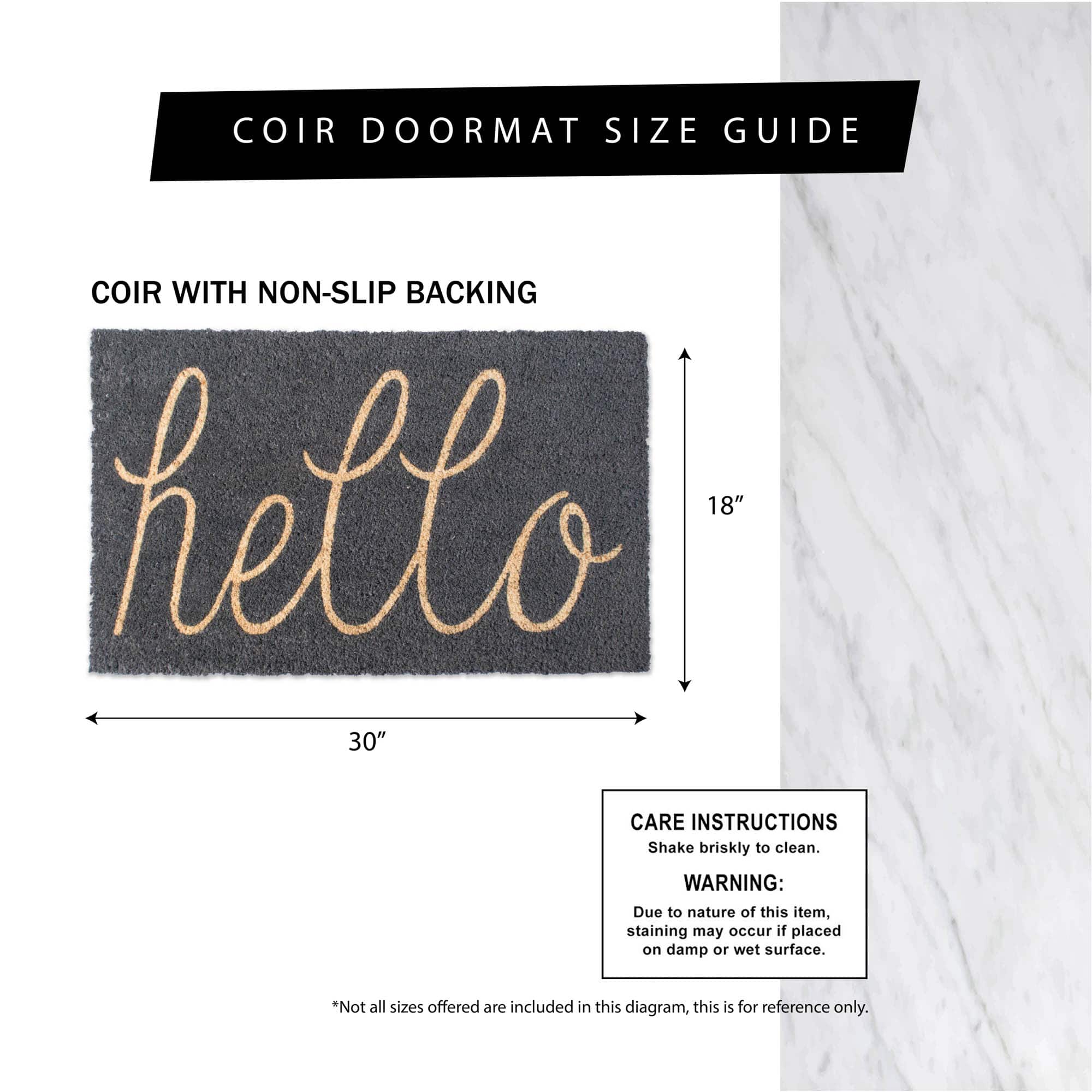 DII® No Humbugs Doormat